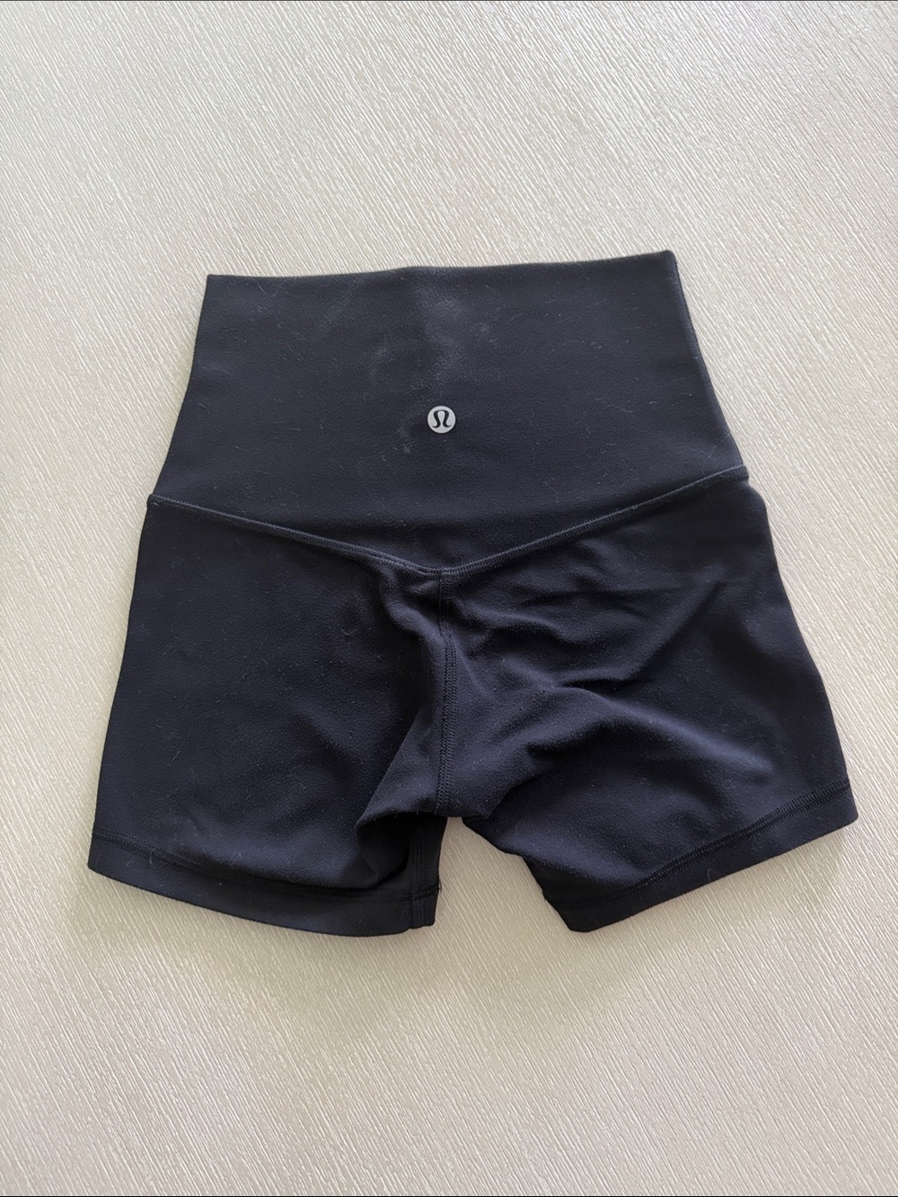 lululemon athletica Black High-Rise Women’s Athletic Shorts Size 0 (4 inch)